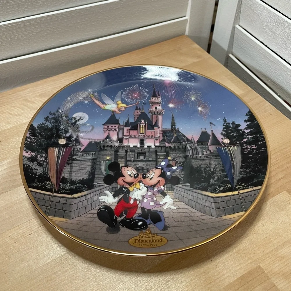 Disneyland 40th Anniversary “Sleeping Beauty Castle” Collector Plate